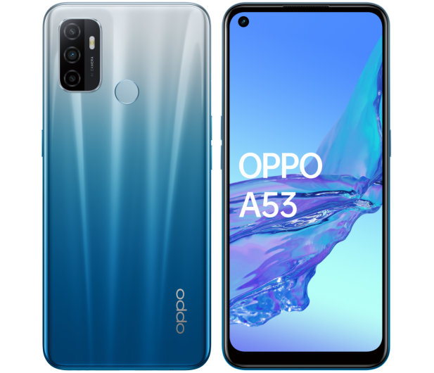 OPPO A53 4/64GB Błękitny - 1380820 - zdjęcie